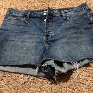 Old Navy Distressed Blue Jean Shorts